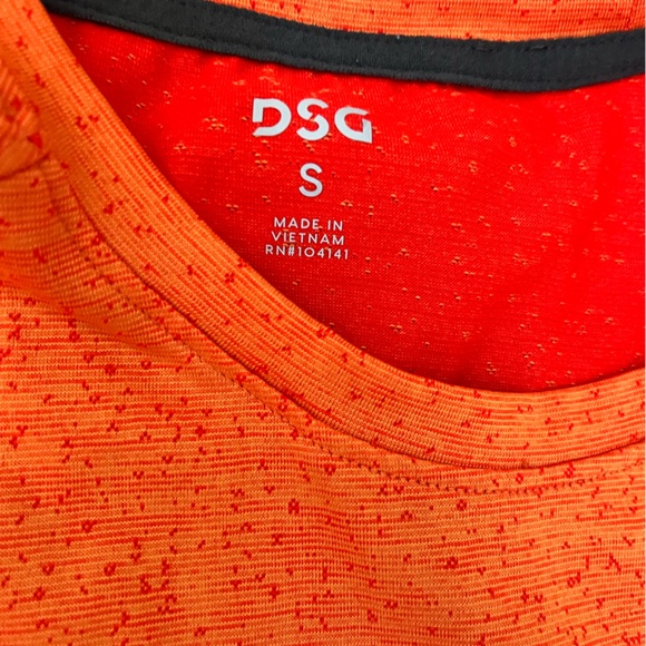 ⭐️EUC - 2 DSG Mens Small Cut-Off Dro-Fit Shirts - Light Aqua & Orange Ombré - Picture 3 of 5